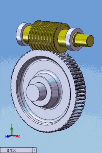 蝸輪蝸桿傳動(dòng)(動(dòng)態(tài)).gif 蝸輪蝸桿傳動(dòng)(動(dòng)態(tài)).gif